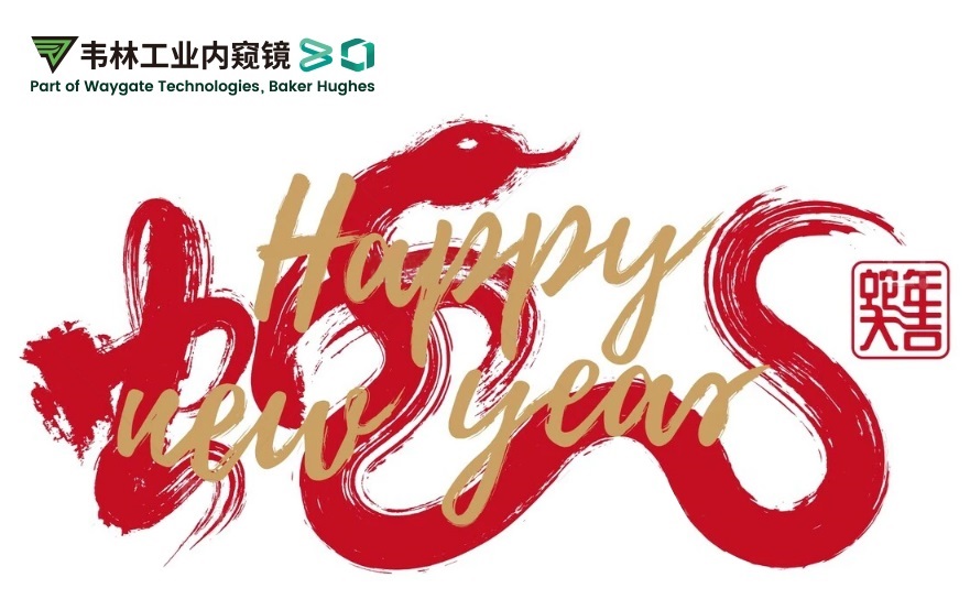 韋林公司祝您：蛇年大吉,福滿乾坤！
